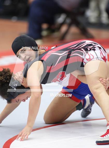 Thumbnail 1 in UIL 4A Regional Wrestling Championships  photogallery.