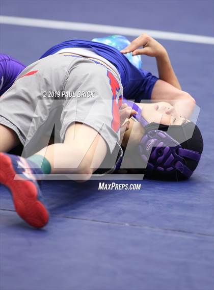 Thumbnail 1 in UIL 4A Regional Wrestling Championships  photogallery.
