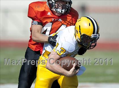 Thumbnail 2 in Lake Forest Academy vs. St. Laurence photogallery.