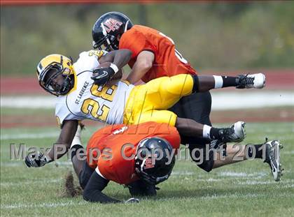 Thumbnail 3 in Lake Forest Academy vs. St. Laurence photogallery.