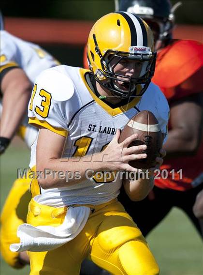 Thumbnail 2 in Lake Forest Academy vs. St. Laurence photogallery.