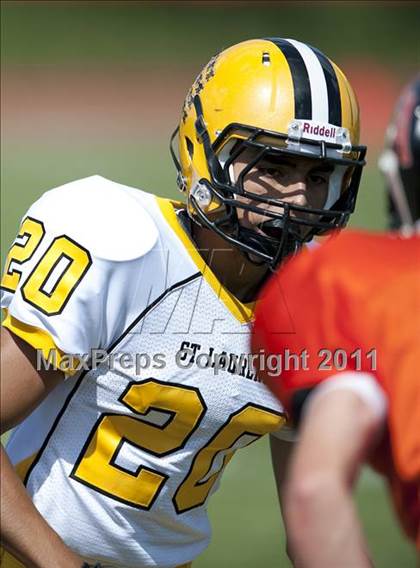 Thumbnail 3 in Lake Forest Academy vs. St. Laurence photogallery.