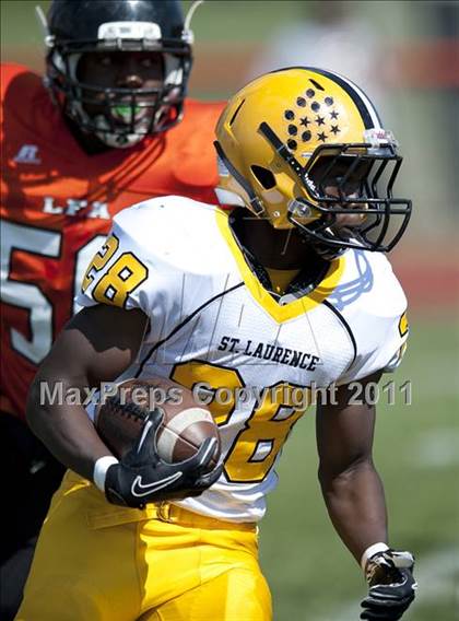 Thumbnail 2 in Lake Forest Academy vs. St. Laurence photogallery.