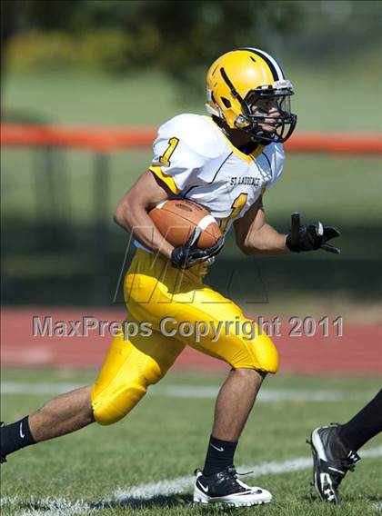 Thumbnail 3 in Lake Forest Academy vs. St. Laurence photogallery.