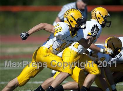 Thumbnail 2 in Lake Forest Academy vs. St. Laurence photogallery.