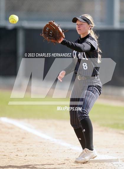 Thumbnail 2 in Montgomery vs. Rock Hill (NFCA Texas Leadoff Classic) photogallery.