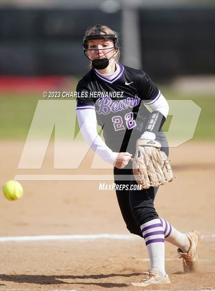 Thumbnail 2 in Montgomery vs. Rock Hill (NFCA Texas Leadoff Classic) photogallery.