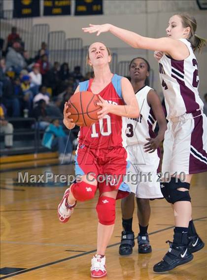 Thumbnail 2 in Poplar Bluff vs Jackson University (Dyersburg Tournament) photogallery.