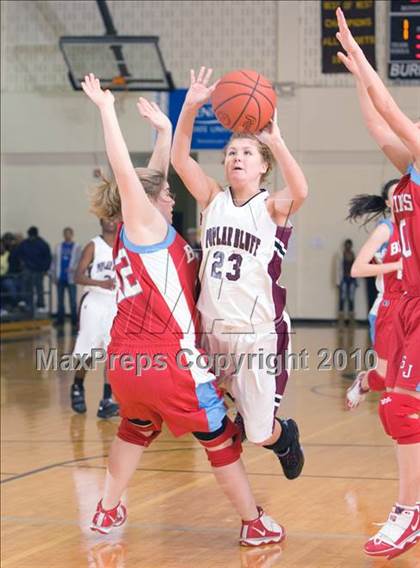 Thumbnail 1 in Poplar Bluff vs Jackson University (Dyersburg Tournament) photogallery.