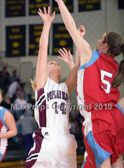 Thumbnail 2 in Poplar Bluff vs Jackson University (Dyersburg Tournament) photogallery.