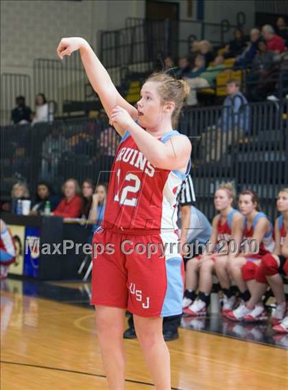 Thumbnail 1 in Poplar Bluff vs Jackson University (Dyersburg Tournament) photogallery.