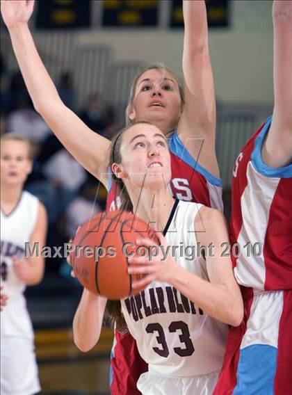 Thumbnail 3 in Poplar Bluff vs Jackson University (Dyersburg Tournament) photogallery.