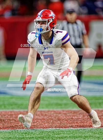 Thumbnail 2 in Jefferson vs. Sandy Creek (GHSA 3A Championship) photogallery.