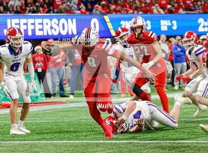 Thumbnail 2 in Jefferson vs. Sandy Creek (GHSA 3A Championship) photogallery.