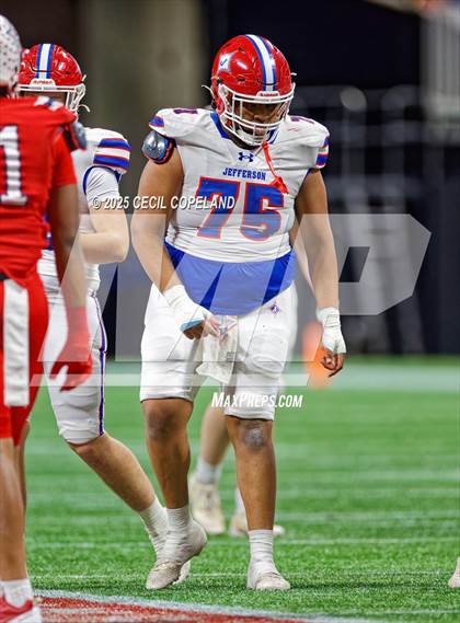 Thumbnail 2 in Jefferson vs. Sandy Creek (GHSA 3A Championship) photogallery.