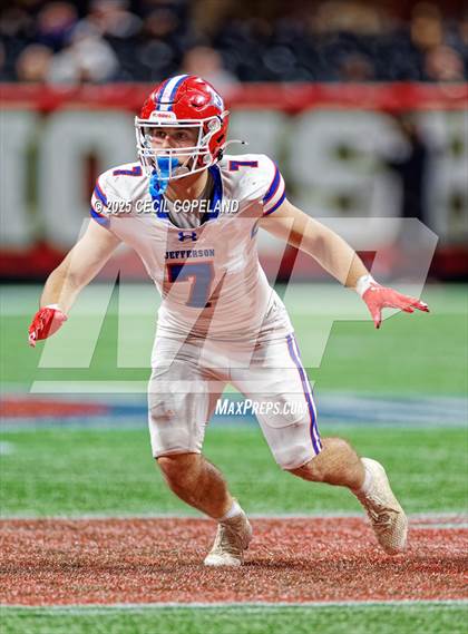 Thumbnail 2 in Jefferson vs. Sandy Creek (GHSA 3A Championship) photogallery.