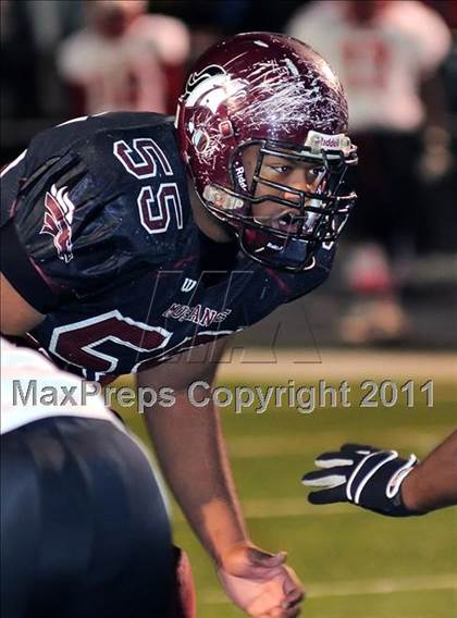 Thumbnail 3 in Maple Heights vs. Trotwood-Madison (OHSAA D2 Final) photogallery.