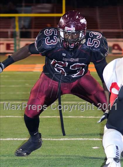 Thumbnail 3 in Maple Heights vs. Trotwood-Madison (OHSAA D2 Final) photogallery.