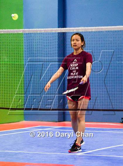 Thumbnail 1 in Almont League Badminton Finals photogallery.