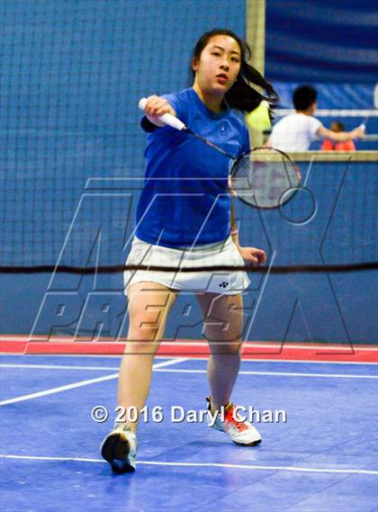 Thumbnail 2 in Almont League Badminton Finals photogallery.
