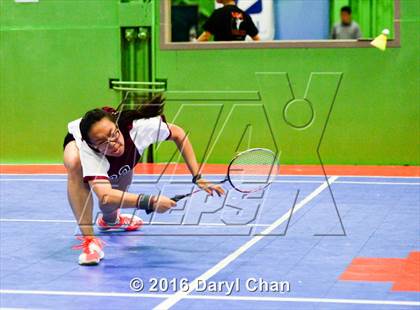Thumbnail 2 in Almont League Badminton Finals photogallery.