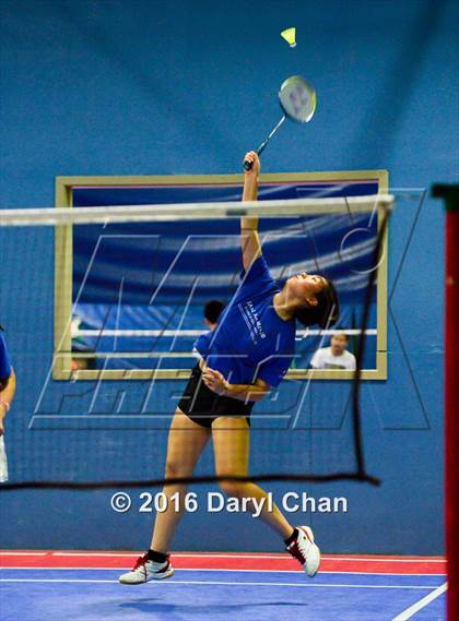 Thumbnail 1 in Almont League Badminton Finals photogallery.