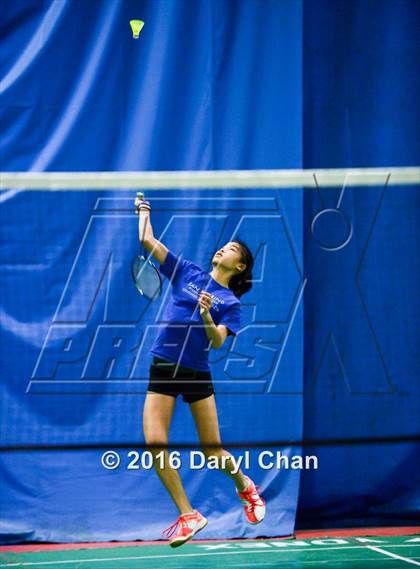 Thumbnail 2 in Almont League Badminton Finals photogallery.