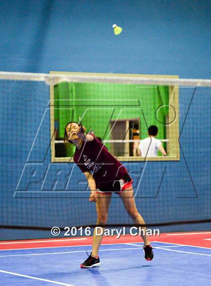 Thumbnail 2 in Almont League Badminton Finals photogallery.
