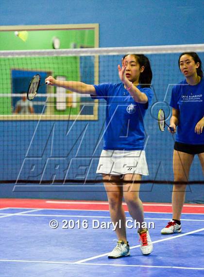 Thumbnail 1 in Almont League Badminton Finals photogallery.