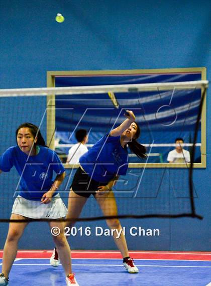 Thumbnail 1 in Almont League Badminton Finals photogallery.