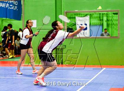 Thumbnail 3 in Almont League Badminton Finals photogallery.