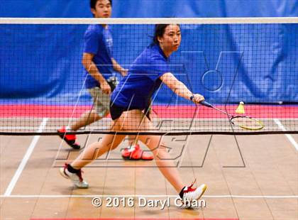 Thumbnail 2 in Almont League Badminton Finals photogallery.