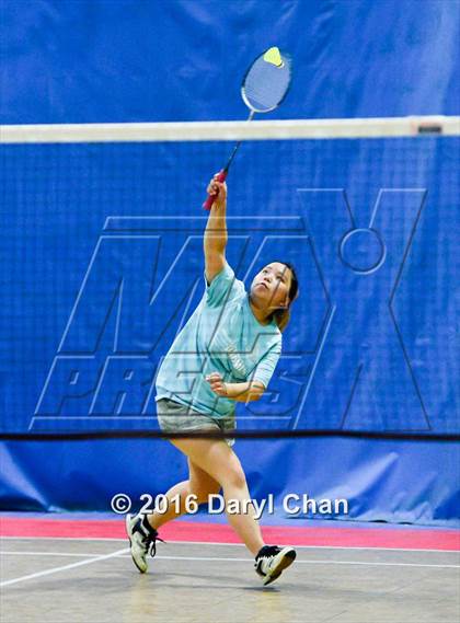 Thumbnail 2 in Almont League Badminton Finals photogallery.
