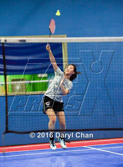 Thumbnail 1 in Almont League Badminton Finals photogallery.