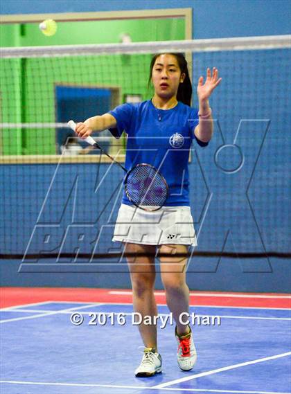 Thumbnail 2 in Almont League Badminton Finals photogallery.