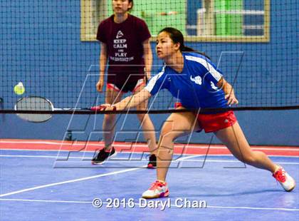 Thumbnail 2 in Almont League Badminton Finals photogallery.