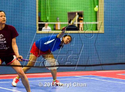 Thumbnail 2 in Almont League Badminton Finals photogallery.