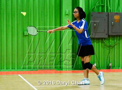 Thumbnail 1 in Almont League Badminton Finals photogallery.