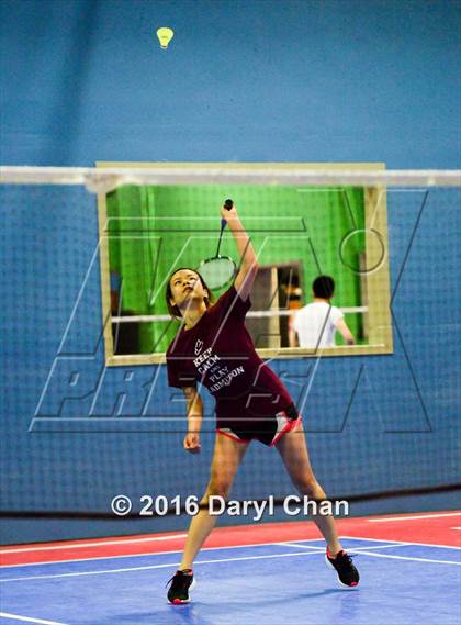 Thumbnail 1 in Almont League Badminton Finals photogallery.