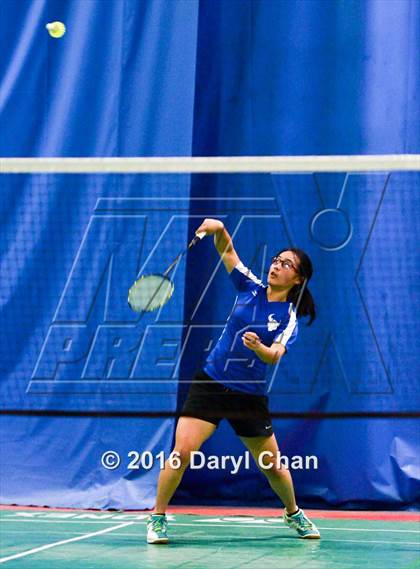 Thumbnail 1 in Almont League Badminton Finals photogallery.