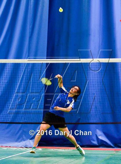 Thumbnail 3 in Almont League Badminton Finals photogallery.