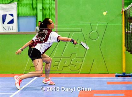 Thumbnail 2 in Almont League Badminton Finals photogallery.