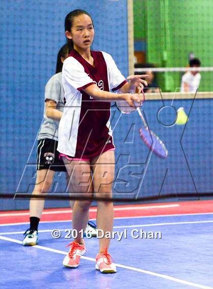Thumbnail 1 in Almont League Badminton Finals photogallery.