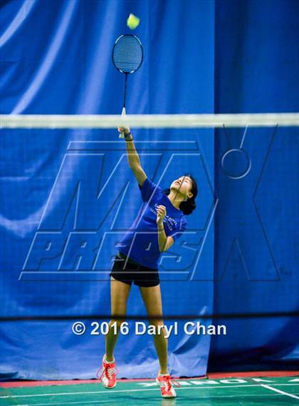 Thumbnail 2 in Almont League Badminton Finals photogallery.