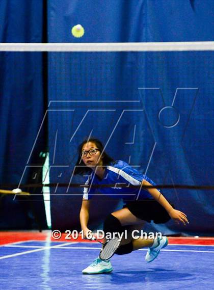 Thumbnail 2 in Almont League Badminton Finals photogallery.