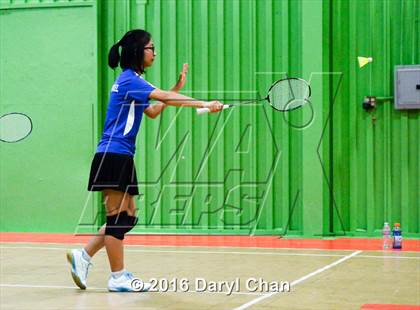 Thumbnail 1 in Almont League Badminton Finals photogallery.