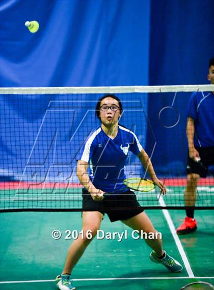 Thumbnail 1 in Almont League Badminton Finals photogallery.