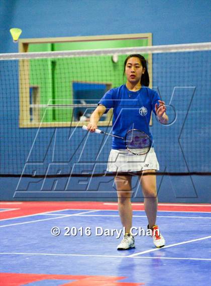 Thumbnail 2 in Almont League Badminton Finals photogallery.