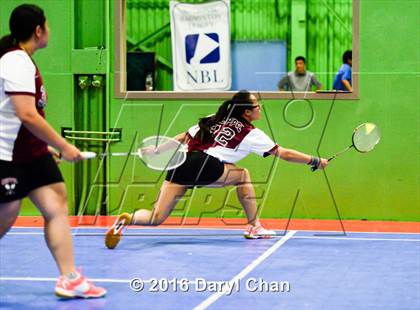 Thumbnail 1 in Almont League Badminton Finals photogallery.