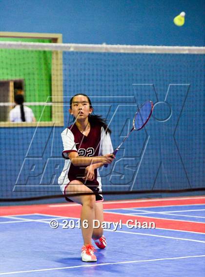 Thumbnail 2 in Almont League Badminton Finals photogallery.